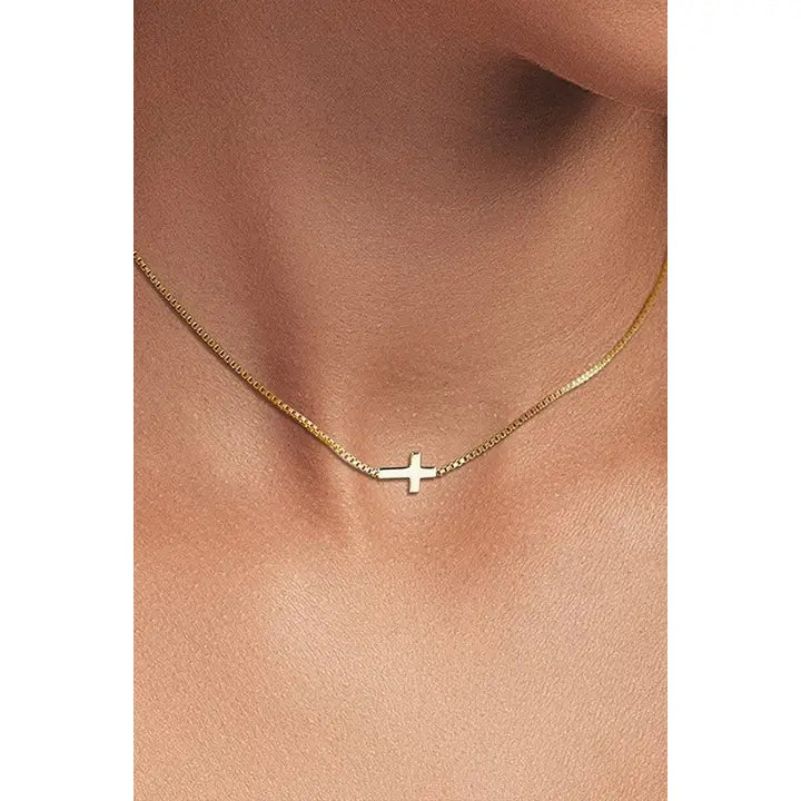 18K Stainless Steel Tarnish Free Cross